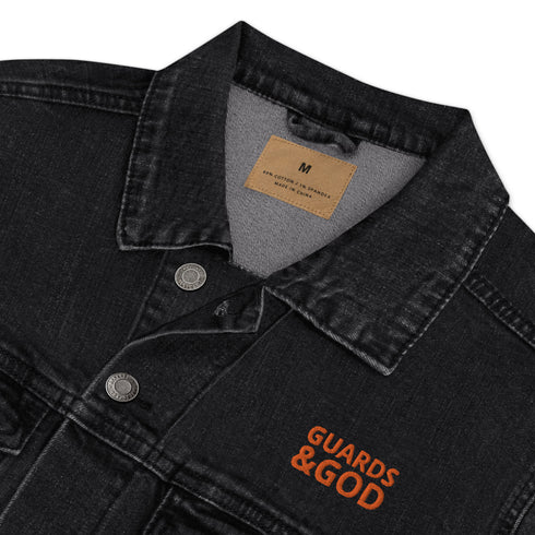 Guards &God Orange Denim Streets Jacket